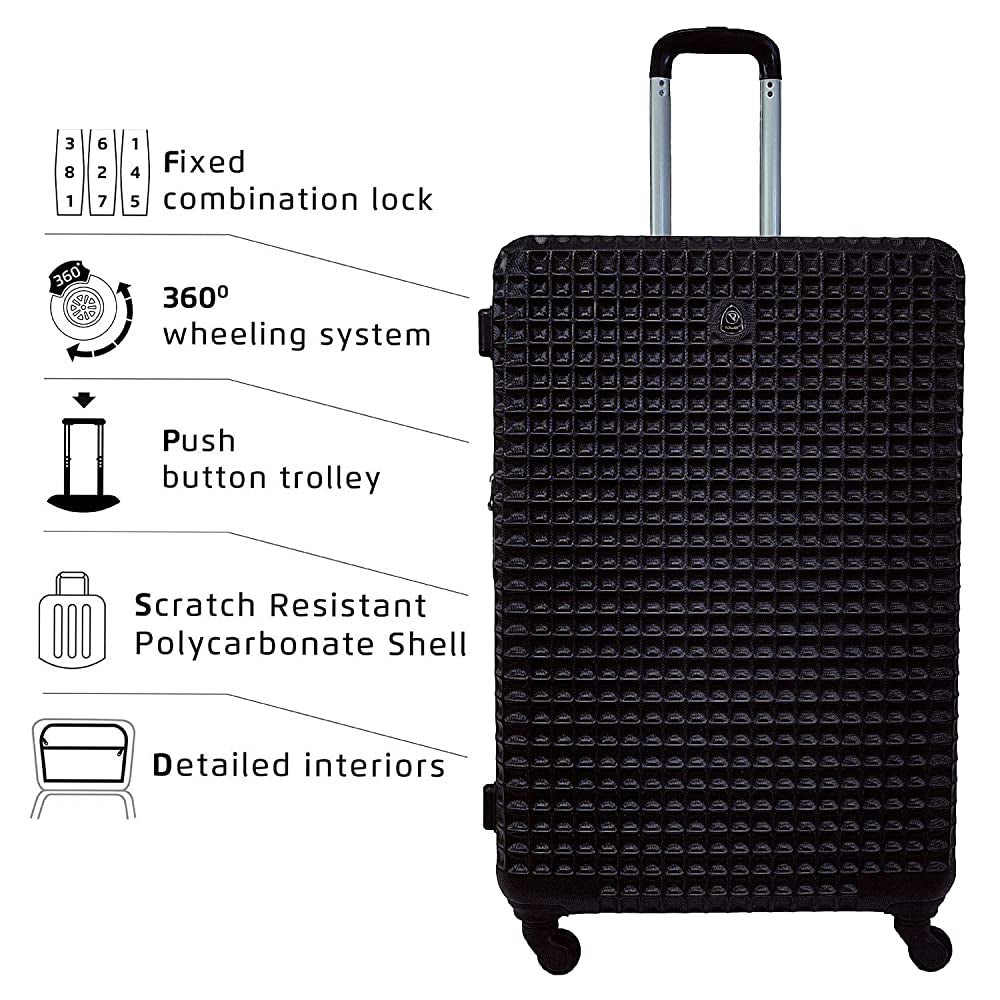 ROWER WAFFLE TROLLEY BAG SET