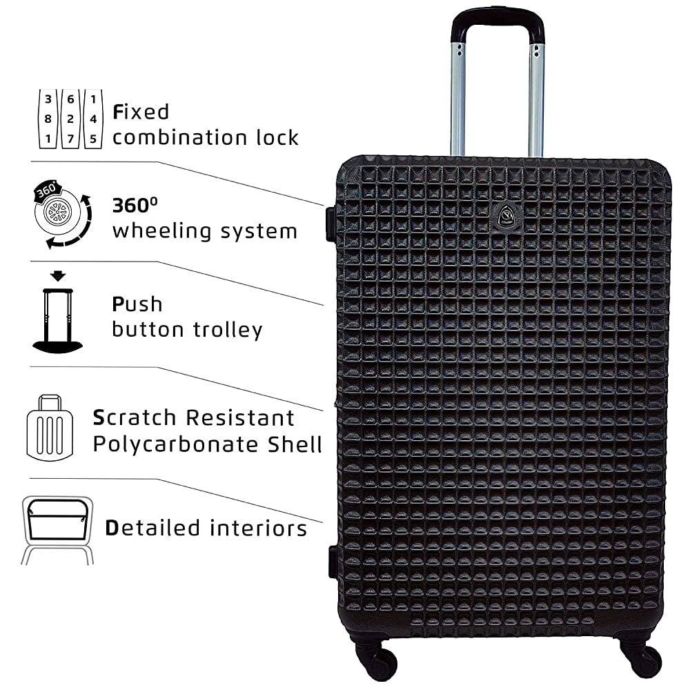 ROWER WAFFLE TROLLEY BAG SET