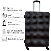 ROWER WAFFLE TROLLEY BAG SET