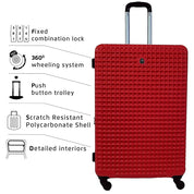 ROWER WAFFLE TROLLEY BAG SET
