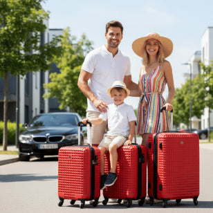 ROWER WAFFLE TROLLEY BAG SET
