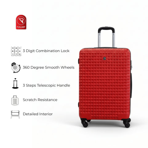 ROWER WAFFLE TROLLEY BAG SET