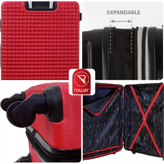 ROWER WAFFLE TROLLEY BAG SET