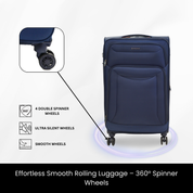 GIORDANO CASABLANCA LUGGAGE SET OF 3