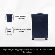 GIORDANO CASABLANCA LUGGAGE SET OF 3