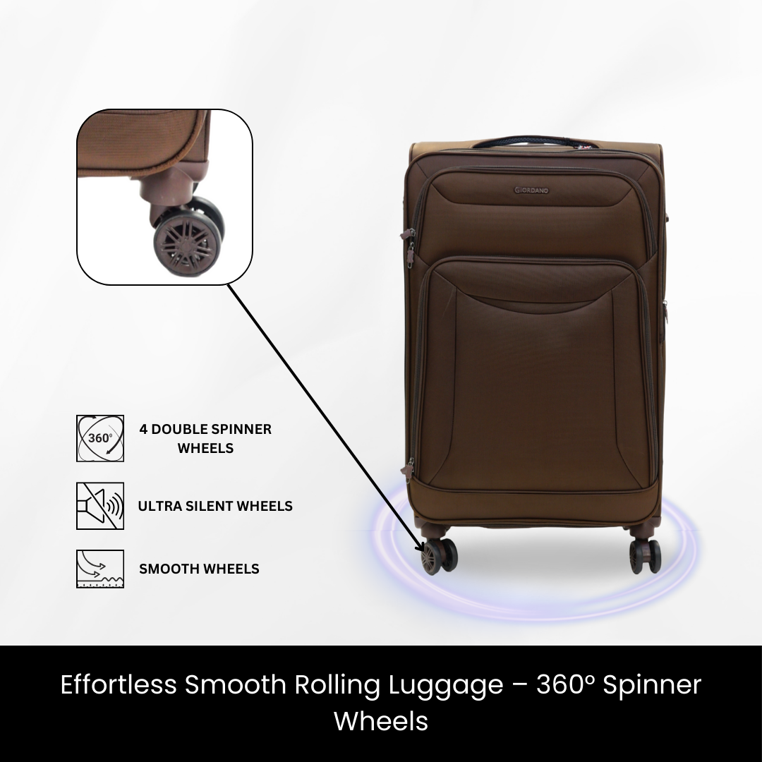 GIORDANO CASABLANCA LUGGAGE SET OF 3