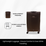 GIORDANO CASABLANCA LUGGAGE SET OF 3