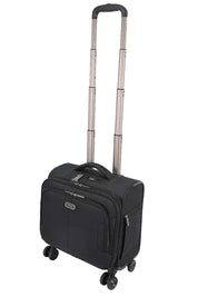 Track Carry-on Softside  4-Wheeled Spinner Pilot Case