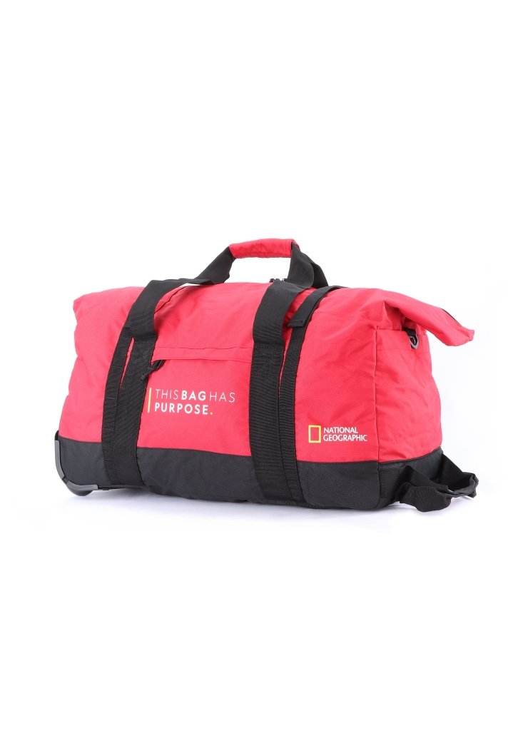Pathway Foldable Duffel Bag with Wheel 48L - Mr_Luggage_Dubai
