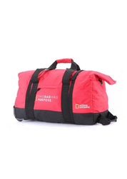 Pathway Foldable Duffel Bag with Wheel 48L - Mr_Luggage_Dubai