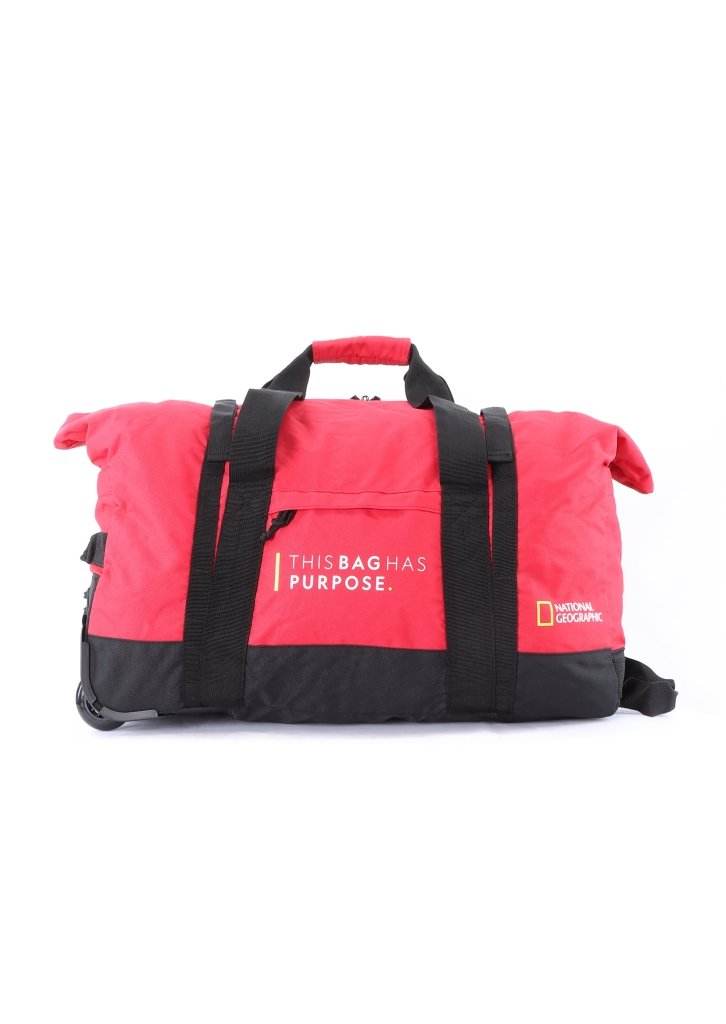 Pathway Foldable Duffel Bag with Wheel 48L - Mr_Luggage_Dubai