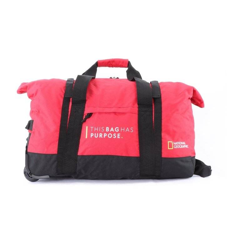 Pathway Foldable Duffel Bag with Wheel 48L - Mr_Luggage_Dubai