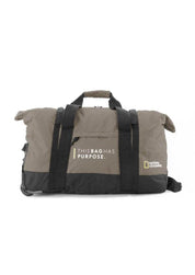 Pathway Foldable Duffel Bag with Wheel 48L - Mr_Luggage_Dubai