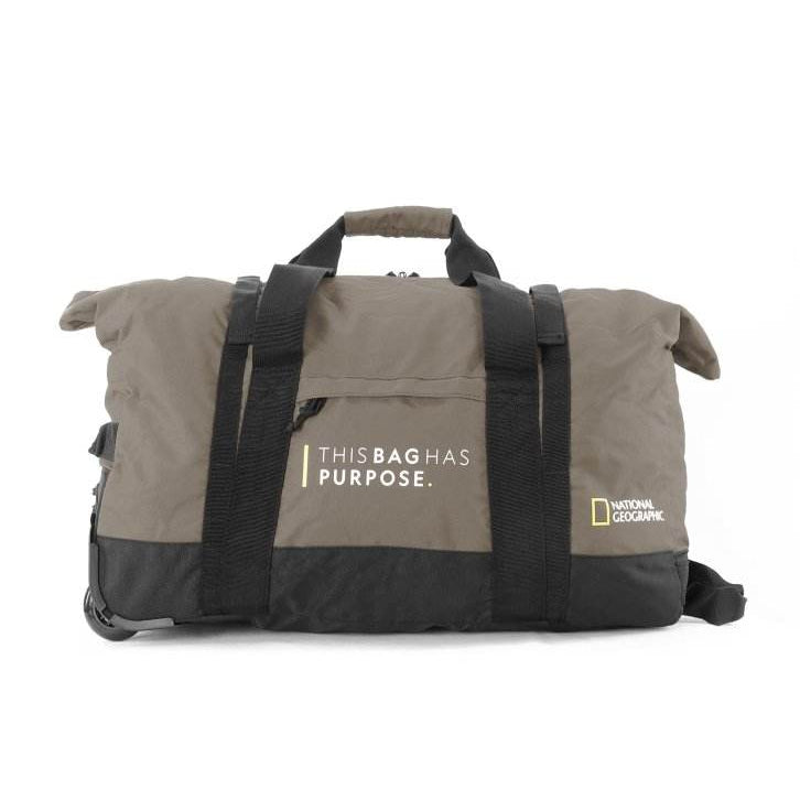 Pathway Foldable Duffel Bag with Wheel 48L - Mr_Luggage_Dubai