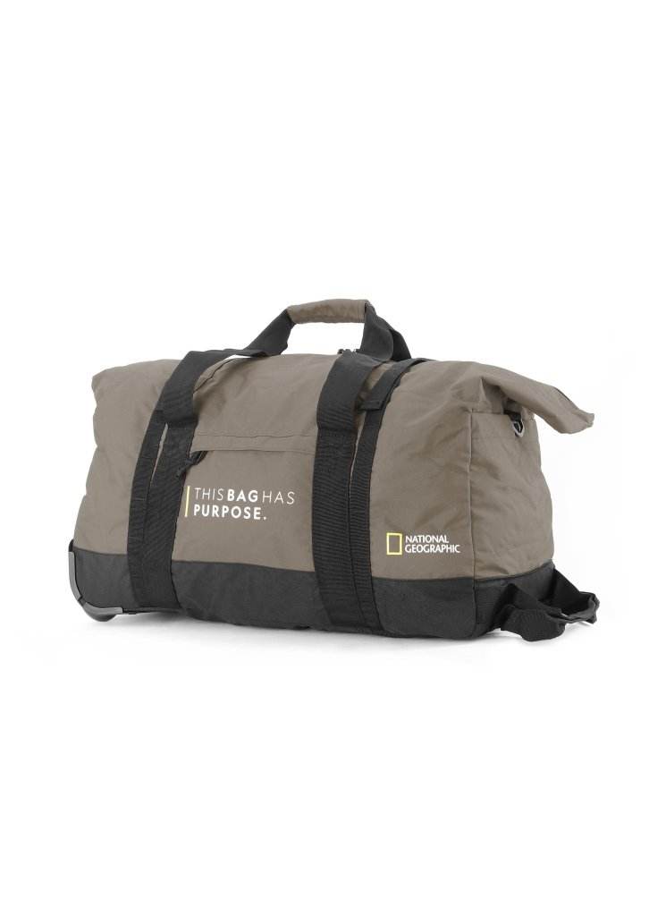 Pathway Foldable Duffel Bag with Wheel 48L - Mr_Luggage_Dubai