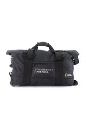 Pathway Foldable Duffel Bag with Wheel 48L - Mr_Luggage_Dubai