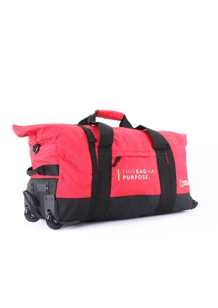 Pathway Foldable Duffel Bag with Wheel 48L - Mr_Luggage_Dubai