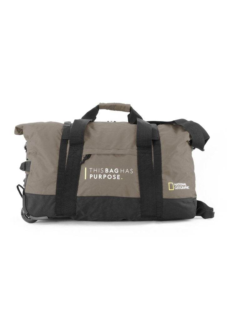 Pathway Foldable Duffel Bag with Wheel 48L - Mr_Luggage_Dubai