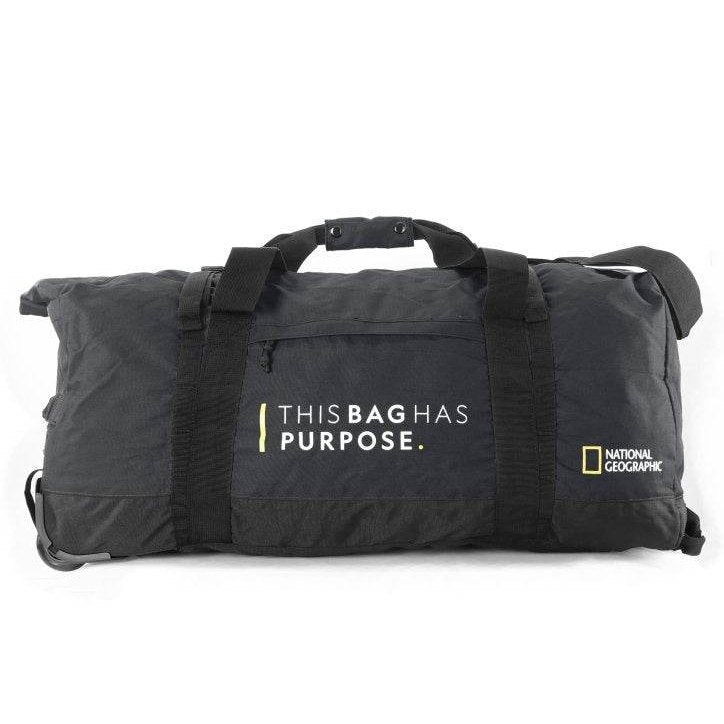 Pathway Foldable Duffel Bag with Wheel 92L - Mr_Luggage_Dubai