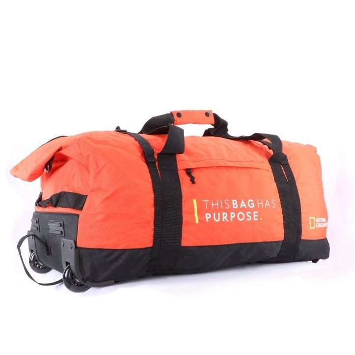 Pathway Foldable Duffel Bag with Wheel 92L - Mr_Luggage_Dubai